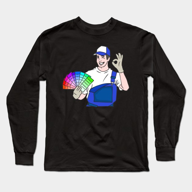 PAINTER Long Sleeve T-Shirt by KK-Royal